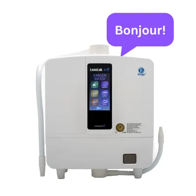 Enagic Alkaline Water Filtration Machine - Leveluk Kangen K8 | AC GHAR